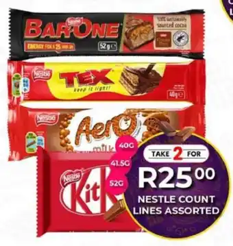 Take 'n Pay Nestle count lines assorted offer
