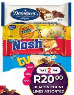 Take 'n Pay Beacon count lines assorted offer