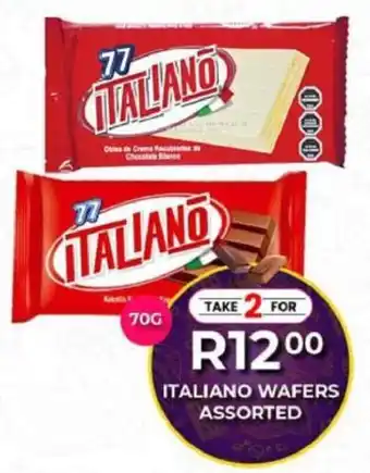 Take 'n Pay Italiano wafers assorted offer