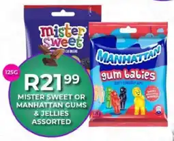 Take 'n Pay Mister sweet or manhattan gums & jellies assorted offer
