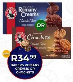 Take 'n Pay Bakers romany creams or choc-kits offer