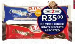 Take 'n Pay De vries choco rings biscuits assorted offer