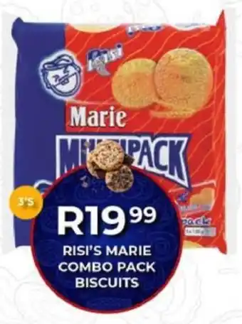 Take 'n Pay Risi's marie combo pack biscuits offer