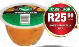 Take 'n Pay Rhodes Granadilla Pulp offer