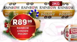 Take 'n Pay Rainbow chicken polony offer