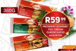 Take 'n Pay President gourmet full cream cheese slices assorted offer