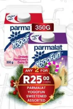 Take 'n Pay Parmalat yogofun sweetened assorted offer