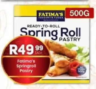 Take 'n Pay Fatima's Springroll Pastry offer