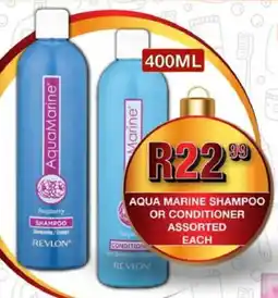 Take 'n Pay Aqua marine shampoo or conditioner assorted offer