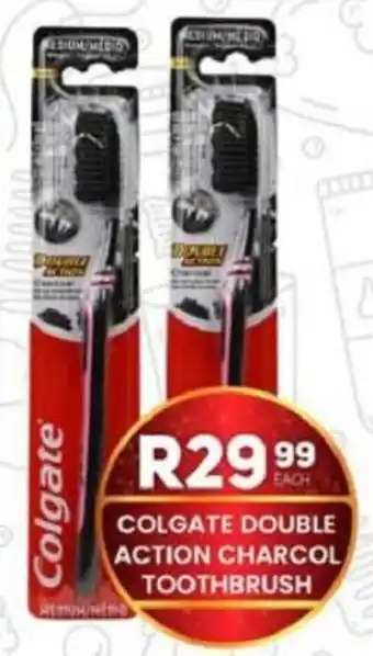 Take 'n Pay Colgate double action charcoal toothbrush offer