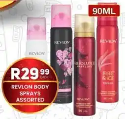 Take 'n Pay Revlon body sprays assorted offer