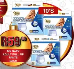 Take 'n Pay My napy adult pull up pants offer
