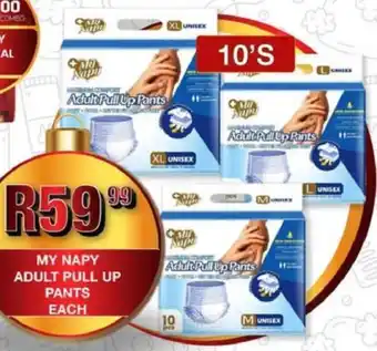 Take 'n Pay My napy adult pull up pants offer