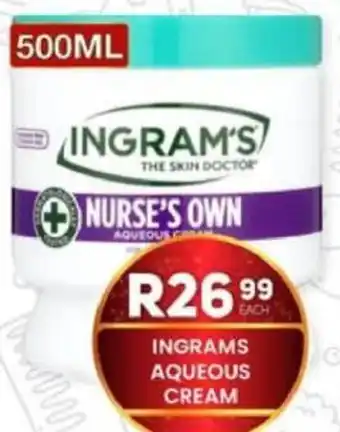 Take 'n Pay Ingrams aqueous cream offer