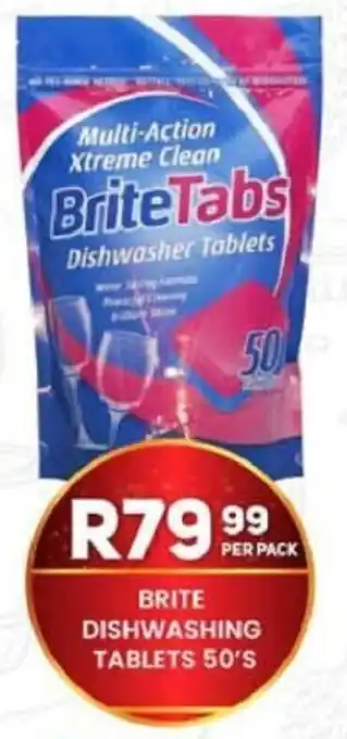 Take 'n Pay Brite dishwashing tablets offer