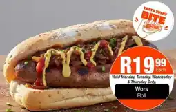 Take 'n Pay Wors Roll offer