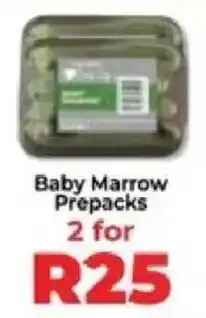 Food Lover's Market Baby Marrow Prepacks offer