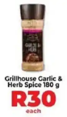 Food Lover's Market Grillhouse Garlic & Herb Spice offer