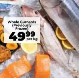 Food Lover's Market Whole Gurnards offer
