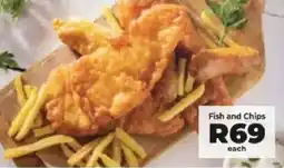 Food Lover's Market Fish and Chips offer