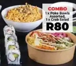 Food Lover's Market Poke Bowls Assorted, Crab Salad offer
