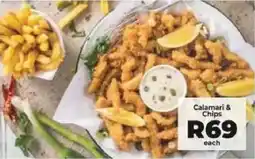 Food Lover's Market Calamari & Chips offer