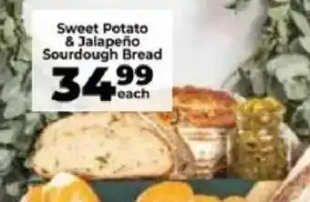 Food Lover's Market Sweet Potato & Jalapeño Sourdough Bread offer