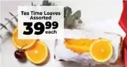Food Lover's Market Tea Time Loaves Assorted offer