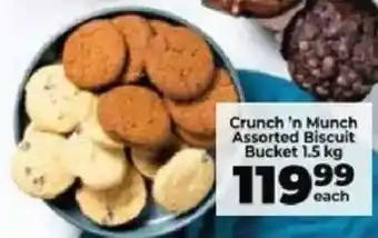 Food Lover's Market Crunch 'n Munch Assorted Biscuit Bucket offer