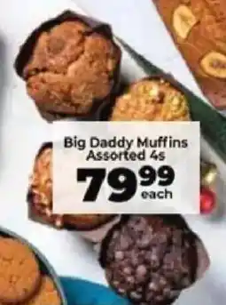 Food Lover's Market Big Daddy Muffins Assorted offer