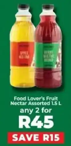 Food Lover's Market Food Lover's Fruit Nectar Assorted offer