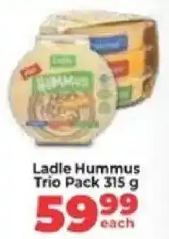 Food Lover's Market Ladle Hummus Trio Pack offer