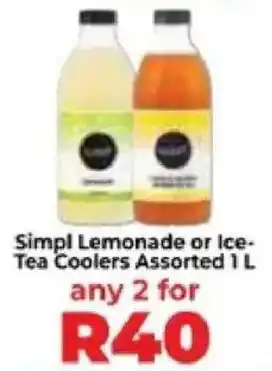 Food Lover's Market Simpl Lemonade or Ice-Tea Coolers Assorted offer