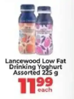 Food Lover's Market Lancewood Low Fat Drinking Yoghurt Assorted offer