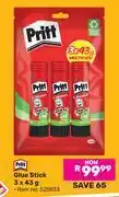 Game Pritt Glue Stick (525833)-3 x 43g offer