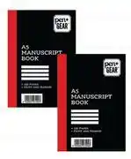 Game Pen + Gear 96 Page A5 Manuscript Book Feint Margin (667709) offer