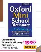 Game Oxford Mini School Stationery Dictionary (600552)-Each offer