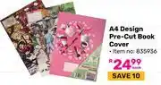 Game A4 Design Pre Cut Book Cover (835936)-Each offer