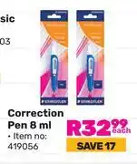Game Staedtler Correction Pen (419056)-8ml Each offer
