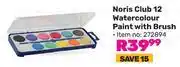 Game Staedtler Noris Club 12 Watercolour Paint With Brush (272894) offer