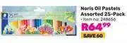 Game Staedtler Noris Oil Pastels Assorted 25 Pack (248656) offer