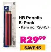 Game Staedtler HB Pencils 8 Pack (720457) offer