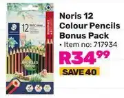Game Staedtler Noris 12 Colour Pencils Bonus Pack (717934) offer