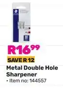 Game Staedtler Metal Double Hole Sharpener (144557) offer