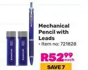 Game Staedtler Mechanical Pencil With Leads (721828) offer