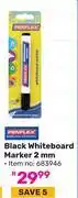 Game Penflex Black Whiteboard Marker 2mm 683946-Each offer