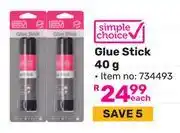 Game Simple Choice Glue Stick 734493-Each offer