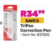 Game Kores TriPen Correction Pen (837500) offer