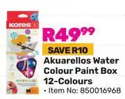 Game Kores Akuarellos Water Colour Paint Box 12-Colours (850016968) offer