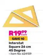 Game Interstat Square 26cm 45 Degree (624159)-Each offer